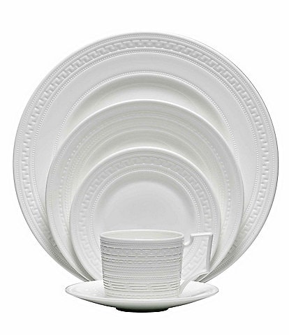 Wedgwood Intaglio Neoclassical Embossed Bone China 5-Piece Place Setting