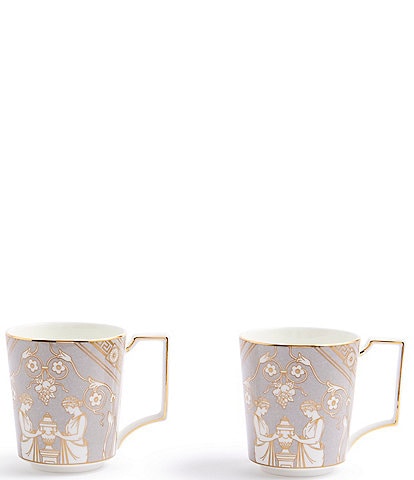 Wedgwood Renaissance Collection Mugs, Set of 2