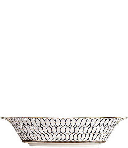 Wedgwood Renaissance Neoclassical Gold Oval Server