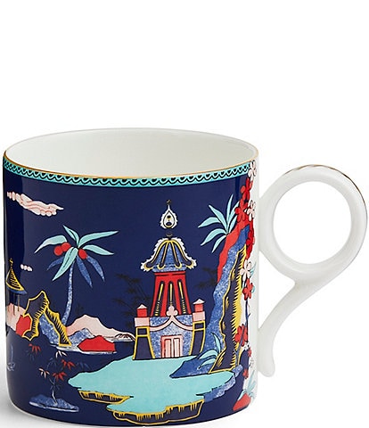 Wedgwood Wonderlust Blue Pagoda Mug