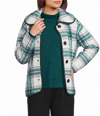Westbound Long Sleeve Button Front Jacket