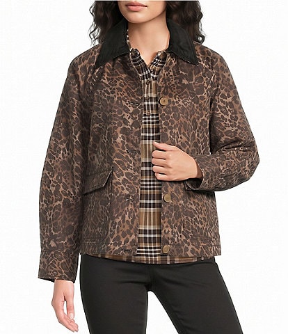 Westbound Long Sleeve Button Front Barn Jacket