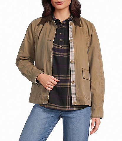Westbound Long Sleeve Button Front Barn Jacket