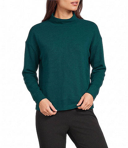 Westbound Long Sleeve Mock Neck Pullover