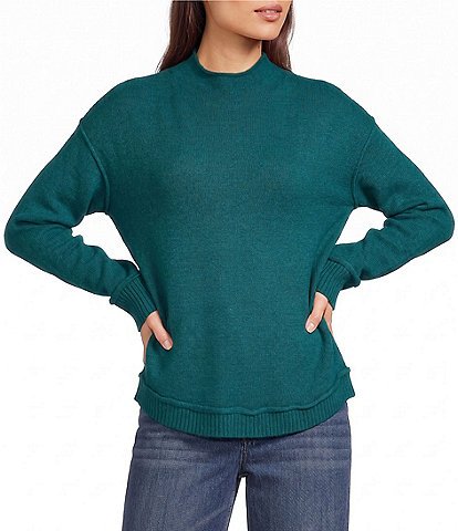 Westbound Long Sleeve Mock Neck Sweater