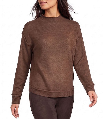 Westbound Long Sleeve Mock Neck Sweater