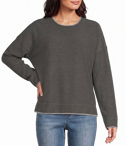 Westbound Long Sleeve Pullover Top