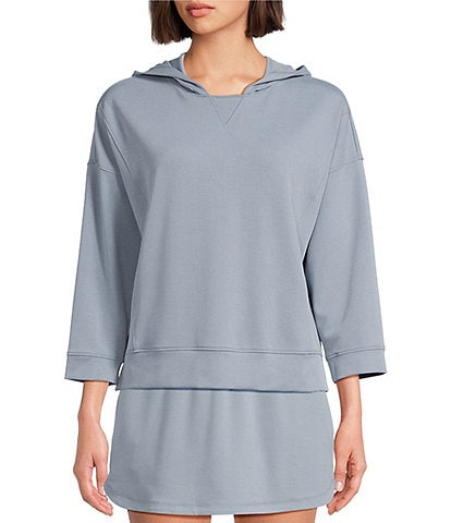 Westbound Long Sleeve V- Neck Hoodie