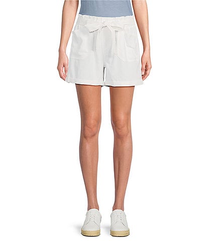 Westbound Mid Rise Pull-On Paperbag Shorts