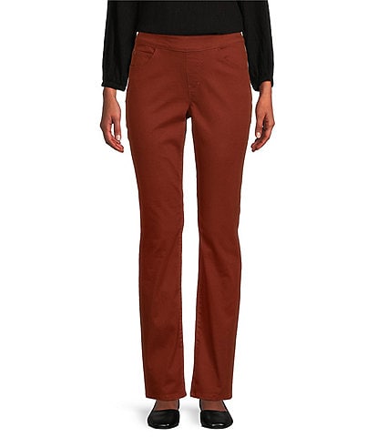 Lee Women's Relaxed Fit Straight Leg Pants Roasted Chestnut