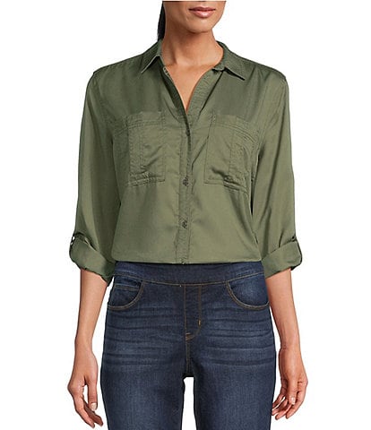 Dillards petite shop tops clearance