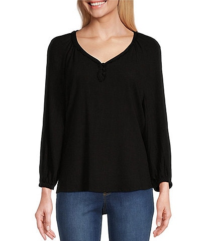 Dillards womens petite on sale tops