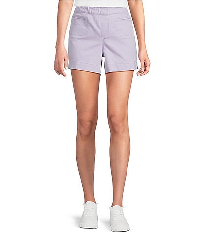 Westbound Petites Size High Rise Pull On Shorts