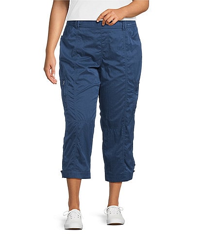 Westbound Plus Size Crop Utility Pants