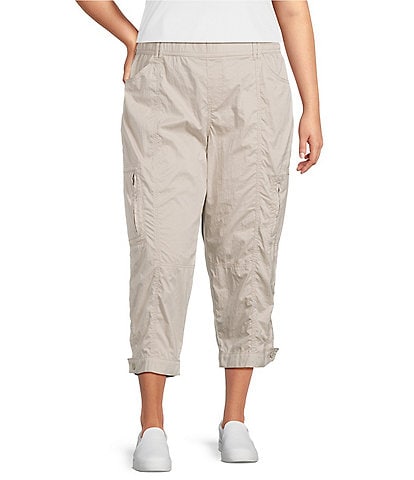 Westbound Plus Size Crop Utility Pants