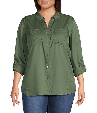 Sale & Clearance Women's Plus-Size Tops & Blouses | Dillard's