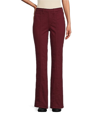 Westbound Pull-On High Rise Pintuck Bootleg Pant