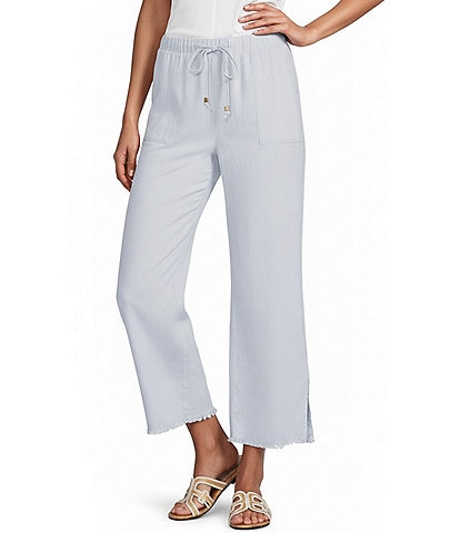 Westbound Pull On Linen-Blend Pants