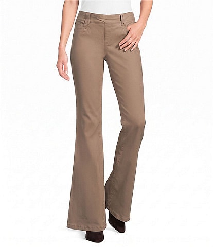 Westbound Pull-On Mid Rise Flare Leg Pants