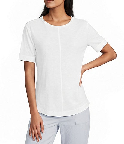 Westbound Short Sleeve Crew Neck Top