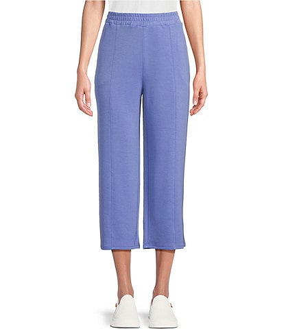 Westbound Soft Touch Mid-Rise Side Seam Pocket Pull-On Capri Pant