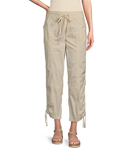 Westbound the WEEKEND Mid Rise Pull On Cargo Crop Pant