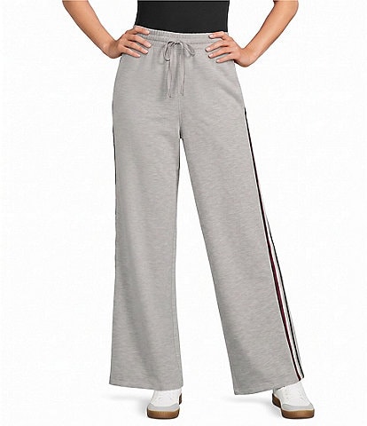 Westbound Wide Leg Mid Rise Drawstring Pants