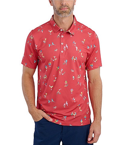 William Murray Birdie Juice Short Sleeve Polo Shirt