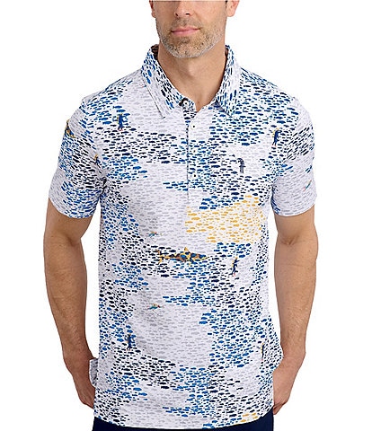 William Murray Life More Awesome Short Sleeve Polo Shirt