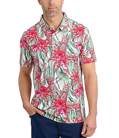 William Murray Teeki Time Short Sleeve Polo Shirt