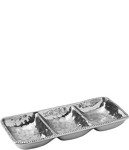 Wilton Armetale River Rock Sectioned Server