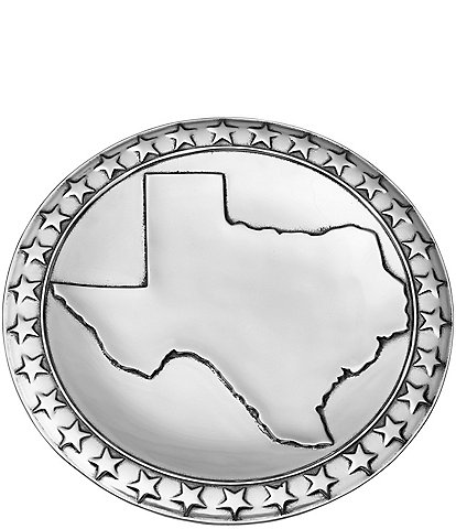 Wilton Armetale Texas Stars Large Round Platter