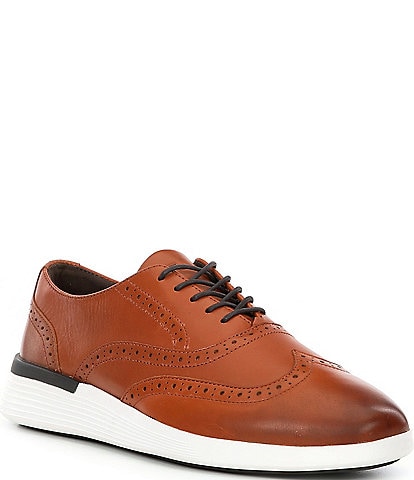 Wolf & Shepherd Men's Crossover Wingtip Oxfords