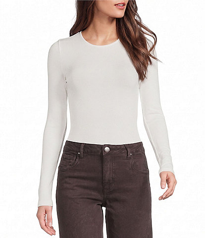 Wolford Berlin Crew Neck Long Sleeve Bodysuit
