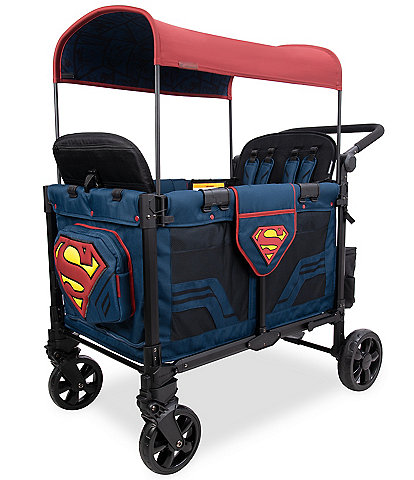 Wonderfold W4 Elite Pro Superman 4-Seater Stroller Wagon