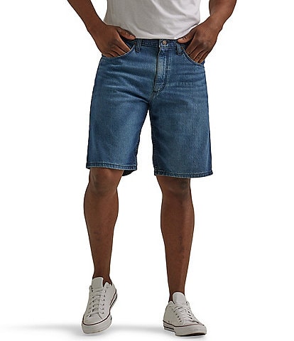 Wrangler® Five-Pocket 10" Inseam Denim Shorts