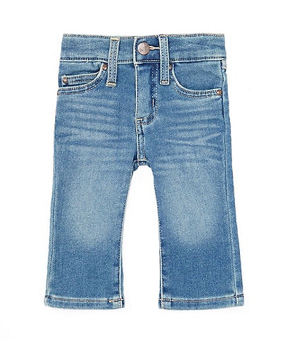 Wrangler® Baby Girls Newborn-24 Months Alexis Bootcut Denim Jeans