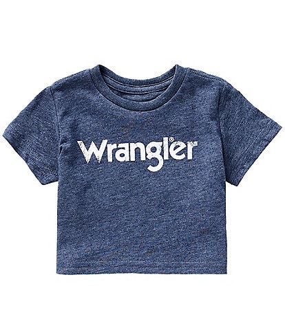 Wrangler® Baby Newborn-24 Months Short Sleeve Wrangler Logo T-Shirt