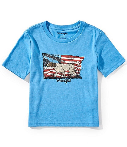 Wrangler® Big Boys 8-20 Short-Sleeve Hunting Dog T-Shirt