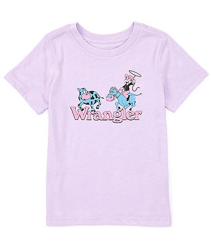 Wrangler Big Girls 7-16 Short-Sleeve Graphic Rodeo T-Shirt