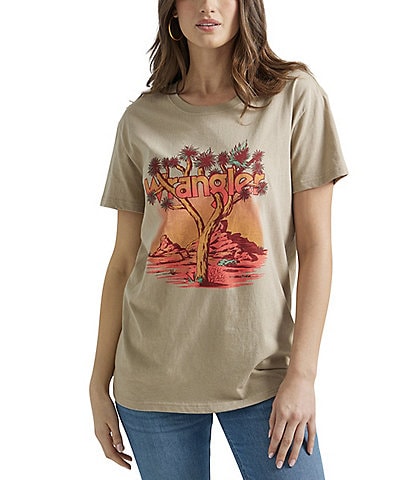 Wrangler® Landscape Graphic Boyfriend T-Shirt