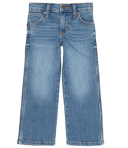 Wrangler® LIttle Boys 2T-7 Relaxed Fit Bootcut Denim Jeans