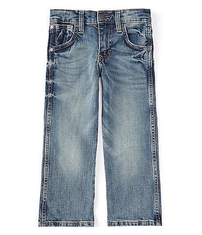 Wrangler® Little Boys 2T-7 Retro® Relaxed Fit Bootcut Denim Jeans