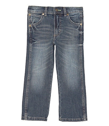 Wrangler® Little Boys 2T-7 Slim Fit Straight Leg Denim Jeans