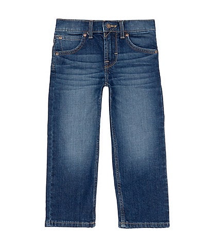 Wrangler® Little Boys 4T-7 Kabel Regular Fit Straight Leg Denim Jeans