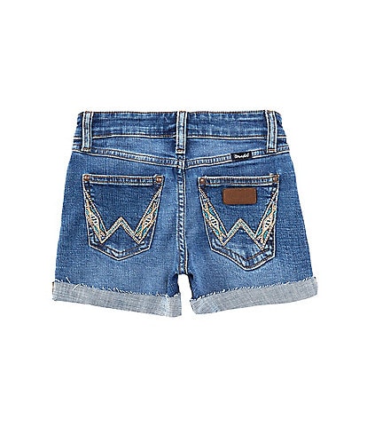 Wrangler® Little Girls 4-6X Desiree Denim Shorts