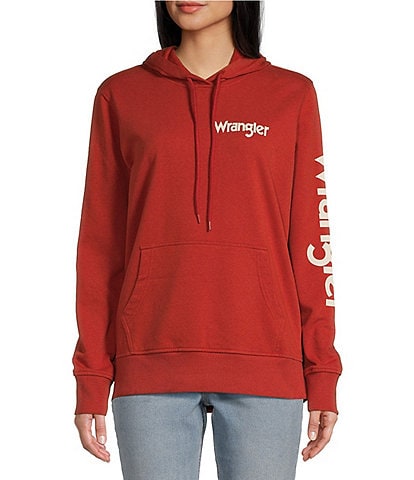 Wrangler® Logo Graphic Hoodie