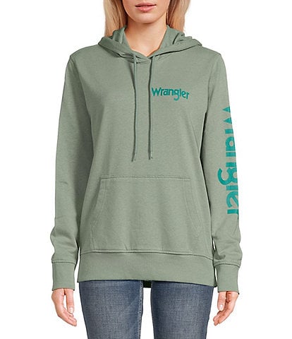 Wrangler® Logo Graphic Hoodie