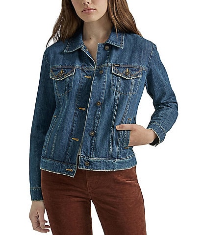 Wrangler® Long Sleeve Memory Maker Denim Jacket