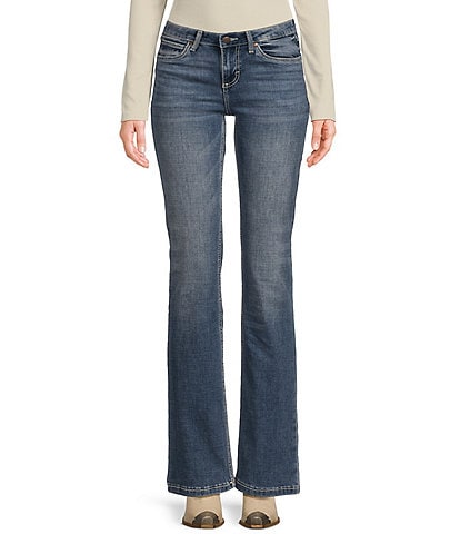 Wrangler® Mae Mid Rise Bootcut Stretch Jeans